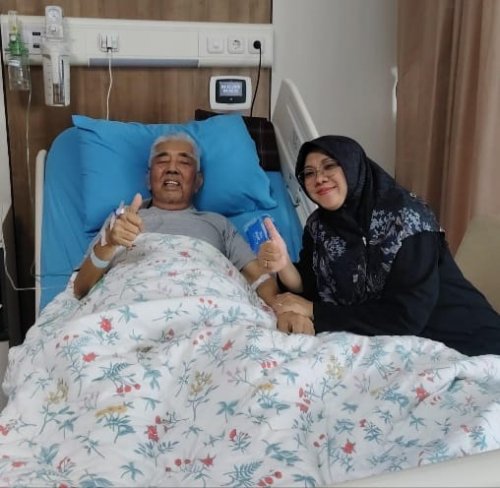 Arwin AS Wafat, Afni Berduka Kehilangan Sosok yang Senantiasa Membimbingnya